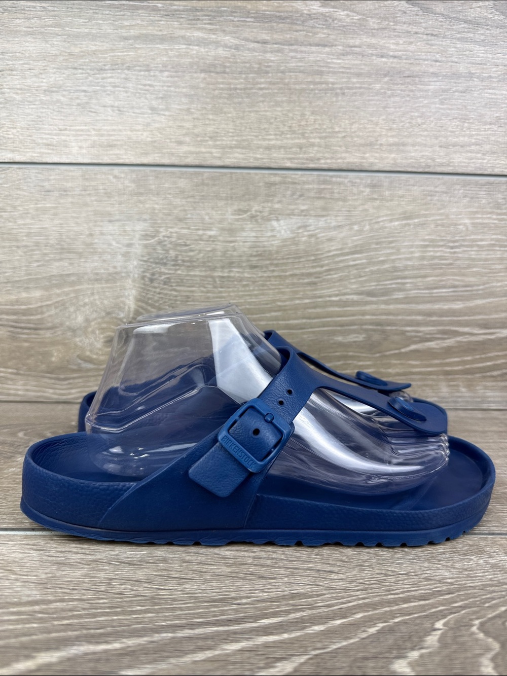 Birkenstock Gizeh Eva Women’s Sz 10/EU 41 Navy Blue Thong Toe Strap Sandals